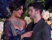 "ولا تتوقف الاحتفالات".. بريانكا شوبرا ونيك جوناس فى احتفال آخر بالزفاف.. صور