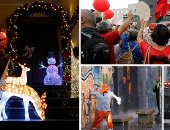 صور.. العالم هذا الصباح.. احتجاجات تطالب بتحسين ظروف العمل فى تشيلى.. مالطا تشيد أطول شجرة كريسماس بطول 180 مترا احتفالا بأعياد الميلاد.. وتظاهرات بالبرازيل تطالب بالإفراج عن الرئيس الأسبق دا سيلفا