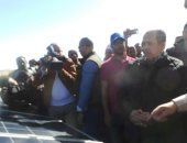 وزير الزراعة يفتتح محطة الطاقة الشمسية بكلابشة الجديدة فى أسوان.. صور