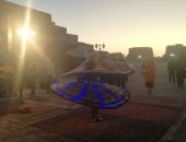 فيديو وصور.. عروض فنية بالأقصر تزامناً مع إحتفالية تعامد الشمس على "قدس الأقداس"