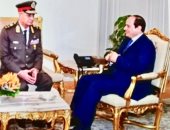 الرئيس السيسى يلتقى وزير الدفاع 