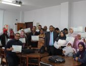 "نور لى طريقى" دورة تدريبية للمكفوفين فى جامعة أسوان