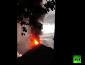 شاهد.. فيديو ثوران بركان فى إندونيسيا