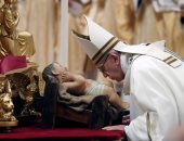 صور.. البابا فرنسيس يترأس صلاة القداس الإلهى بعيد الميلاد المجيد