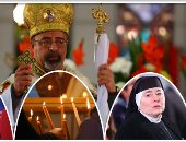 صور.. الأقباط الكاثوليك يحتفلون بقداس عيد الميلاد المجيد.. المسلمون أول الحضور لتهنئة إخوانهم.. بطريرك الكاثوليك: مصر بخير وفى طريقها للتقدم والبناء ورسالة تقدير للرئيس لجهوده من أجل بناء السلام فى العالم