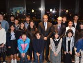 وزيرة السياحة تلتقى وفدا من الشباب اليابانى متضررى الفيضانات