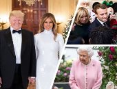صور.. كيف احتفل الرؤساء بـ"الكريسماس".. ترامب وميلانيا يستقبلان الزوار بأشجار مزينة.. جاكسون أول من نظم احتفالات البيت الأبيض فى 1834.. زينة ملكية بقصر اليزابيث.. وماكرون بين جنوده فى تشاد.. وترودو بالبيجاما