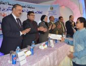 تكريم الطلاب الفائزين في معرض إنتل إيسف ببنى سويف 