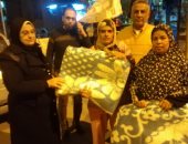 "مستقبل وطن "ينظم قافلة غذائية بـ"شنو" كفر الشيخ ..ويوزع 200 بطانية بدسوق