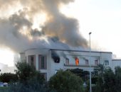 داعش يعلن مسئوليته عن الهجوم على وزارة الخارجية الليبية فى طرابلس - صور