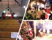فيديو وصور.. الكنائس تستعد لاحتفالات رأس السنة وعيد الميلاد المجيد.. مجسم المغارة لميلاد المسيح وتعليق الزينات وشجر الكريسماس وبابا نويل أبرز المظاهر.. وأساقفة أسيوط: نصلى من أجل السلام والخير لمصر