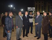 محافظ أسيوط يتفقد موقف المعلمين الجديد ويقرر نقل سيارات المنيا وملوى