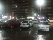 صور.. سقوط أمطار غزيرة على مدينتى بورسعيد وبورفؤاد