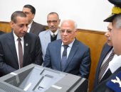 صور.. محافظ بورسعيد يفتتح مكتب سجل مدنى العرب