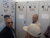 محافظ البحر الأحمر ورئيس شركة المياه يفتتحان محطة صرف بالغردقة