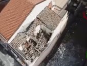 شاهد.. الآثار المدمرة لزلزال صقلية الإيطالية بعد ثوران بركان "إتنا"