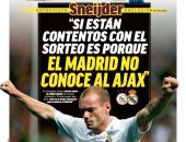 حوار.. شنايدر يتوقع فوز أياكس على ريال مدريد فى دورى أبطال أوروبا