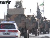 شاهد القوات التركية تدخل مدينة جرابلس السورية