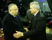 صور.. عبد العال ووزيرى السياحة والآثار والكينج بعزاء والد النائب عمرو صدقى