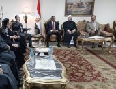 وزير الأوقاف يقدم التهنئة لأساقفة أسيوط بحلول عيد الميلاد المجيد..فيديو