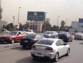 فيديو.. كثافات مرورية أعلى كوبرى أكتوبر اتجاه مدينة نصر