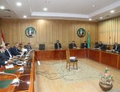 سكرتير عام المنوفية يجتمع بوفد الهيئة العربية للتصنيع لمناقشة المخطط العام لمصنع تدوير القمامة بأبو خريطة