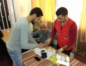 فحص 4356 متردد على حملة 100 مليون صحة اليوم