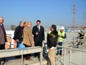 محافظ القليوبية: محطة مياه سرياقوس العملاقة تدخل الخدمة مارس المقبل بطاقة 145 ألف م3/ يوم