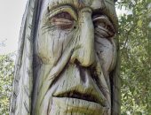 عمالقة الهمس .. نحات مجرى يبدع فى 74 تمثالا للسكان الأصليين للأمريكتين
