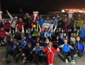 أول يوم فى 2019.. شباب إسكندرية يحتفلون بالدراجات الهوائية