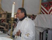 أهالى شهداء كنيسة القديسين يحيون الذكرى الثامنة بدير مارمينا