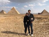 ابنة بيل جيتس تختار صورة من أمام الأهرامات كأفضل لحظاتها فى 2018