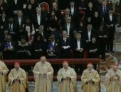 بث مباشر.. البابا فرنسيس يترأس قداس العام الميلادى الجديد