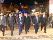 محافظ جنوب سيناء يتفقد خليج نعمة والسوق القديم والمنشآت السياحية بشرم الشيخ