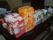 ضبط أدوية تخسيس وقلب وسكر مهربة من نصف مليون جنيه جمارك