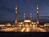 قبل افتتاحه بشكل رسمى.. مسجد الفتاح العليم بالعاصمة الإدارية فى 11 صورة