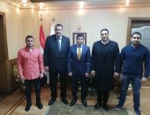 وزير الرياضة يناقش استعدادات الجودو لطوكيو 2020 