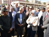 صور.. وزيرة الصحة تشيد بمعدل تطوير مستشفى لأورام الأطفال ببورسعيد