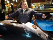 فيديو.. BBC: "ملك التونة" اليابانى يشترى سمكة نادرة بـ3 ملايين دولار