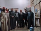 صور.. "القوى العاملة" تطمئن على أحوال "المصريين بالخارج" فى قطر