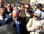 صور.. وزيرة الصحة تتفقد مستشفى بورفؤاد فى مستهل جولتها ببورسعيد