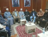 فروع منظمة خريجى الأزهر بالمحافظات تزور الكنائس للتهنئة بعيد الميلاد المجيد