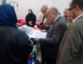 رئيس جامعة أسيوط يتفقد قسم الاستقبال العام بالمستشفى الجامعي