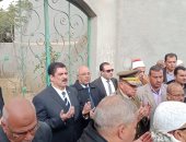 فيديو وصور .. إطلاق 21 طلقة وعزف سلام الشهيد فى وداع الرائد مصطفى عبيد بطوخ