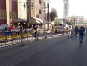 صور.. كردونات وبوابات إلكترونية لتأمين كنائس أسيوط خلال قداس عيد الميلاد 