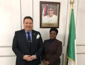 نائب وزير الخارجية يعزى بمقر سفارة نيجيريا بمصر فى وفاة الرئيس الأسبق