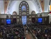 البابا تواضروس يترأس قداس عيد الميلاد المجيد فى كاتدرائية ميلاد المسيح