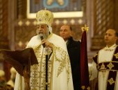 البابا تواضروس : يشكر حضور قداس عيد الميلاد المجيد بكاتدرائية العاصمة الإدارية