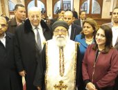 وفد من قيادات مستقبل وطن بالجيزة يزور كنائس للتهنئة بعيد الميلاد..صور 