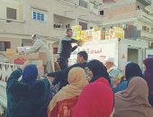 "مستقبل وطن" يقيم منافذ متحركة لبيع السلع التموينية بأسعار مخفضة بكفر الشيخ